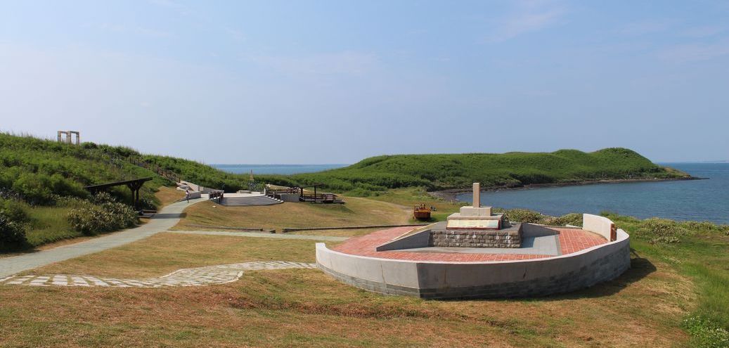 荷兰殖民者1622年在澎湖所建的风柜尾荷兰城堡的城垣残迹